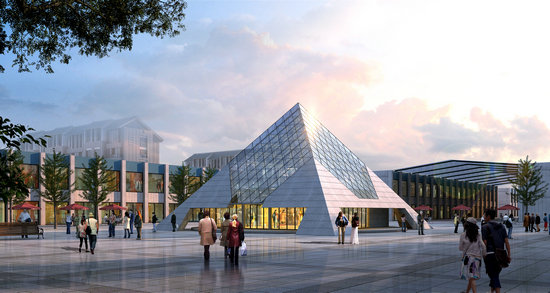 曲靖金字塔网架